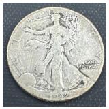 1942 walking liberty half dollar