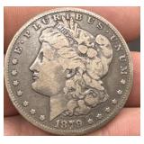 1879 Morgan silver Dollar