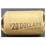 $20 roll Eisenhower one dollar coins