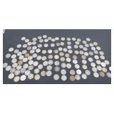 130 silver Roosevelt dimes