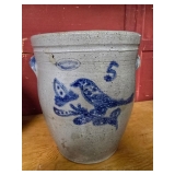 C. Hermann Milwaukee Bird Decorated Cream Pot