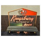 Kingsbury Beer Backbar Light