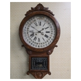 Gilbert Office Drop Calendar Clock