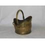 Brass Scuttle Bucket Marked Made in England