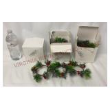 Christmas Candle Rings / Table Decorations