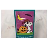 Trick or Treating Snoopy & Woodstock 28"x40" Flag