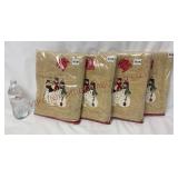 Snowman Gathering Bath Towels - 4 - New