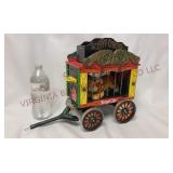 Steiff Circus Bengal Tiger Wagon wReplica Tiger