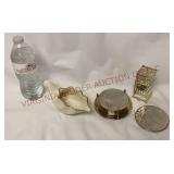 Lenox Cornucopia, Shell Coaster Set & Sauce Holder