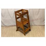 Bamboo Toddler Kitchen Step Stool / Helper Stand