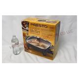 Presto 11" Electric Skillet w Glass Cover - New