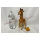 1988 Steiff Circus Giraffe 9" German Mohair Plush