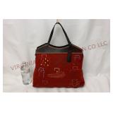 Antonio Melani Embroidered Handbag Purse