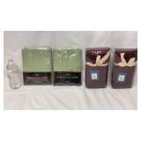 Italian Body Pillowcases & Pier 1 King Shams - NEW