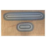 Country Blue Braided Rugs -2 - See Desc