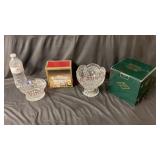 Vintage Lead Crystal Candy Bowls - 2