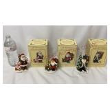 Vintage International Santa Claus Figurines - 3