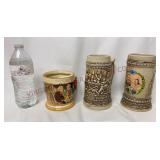 Frankenmuth Mustache Cup & German Steins