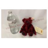 Steiff Mini Dew Drop Bear w Rose in Hand
