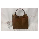 Brooks Brothers Brown Suede Handbag / Tote