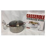Tools of the Trade Stainless Steel 8 Qt Casserole