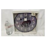 Vintage Western Cowboy Wall Clock - NOS