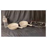 Corning Ware Cornflower Blue Dishes & Stand
