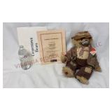 Cooperstown Emmett Kelly Teddy Bear 387/1000 wCOA