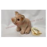 Steiff Sissi Piglet 4" Plush German Toy #072574