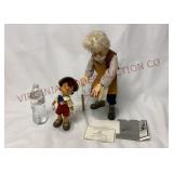 R John Wright Walt Disney Geppetto & Pinocchio