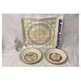 Tupperware Pastry Mat, Cheese Cake & Pumpkin Pie