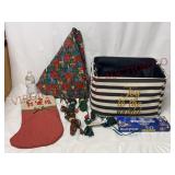 Fabric Holiday Tote, Tree Skirt, Stocking & More!