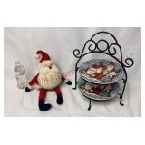 Plush Nick & Santa Claus Tiered Server