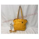 Patricia Nash Leather Rochelle Goldenrod Handbag