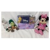Disney Twin Sheets, Jiminy Cricket & Minnie Plush