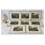 Carltonware Toast Rack & Pimpernel Placemats