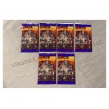 6 Packs Football Score-A-Treat 2025 Panini