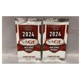 2024 Draft Picks High Series Football 2 Packs