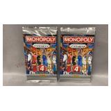 2 NBA Prizm Packs 2024-25 Panini Monopoly