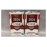 2 Draft Picks 2024 High Series Football Packs