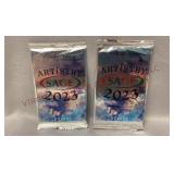2023 Artistry Football Draft 5 Cards 2 Packs