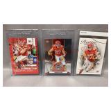 3 Travis Kelce Panini NFL Cards