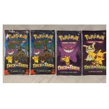 4 Pokémon Trick or Trade Packs