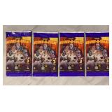 4 Packs Football Score-A-Treat 2025 Panini