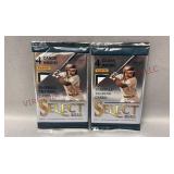 2022 Panini Select Baseball 4 Card 2 Packs