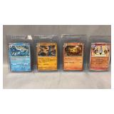 4 White Flare Foils 2025 Pokémon Stage 2
