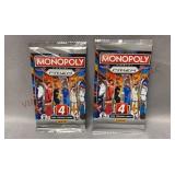 2 NBA Prizm Packs 2024-25 Panini Monopoly
