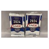2024 Draft Picks Low Series Football 2 Packs