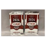 2 Draft Picks High Series 2024 Football Packs