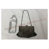 Art Deco 1920s German Silver Chain Mail Mesh Purse